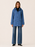 Belphoebe | Women's Hooded Longline Rain Jacket